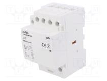 Контактор  4-полюсный установочный  63А  24ВAC,24ВDC  NO x4  STM