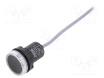 Switch  capacitive  black and silver  10÷30VDC  Standard  22mm