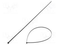 Cable tie  L  1095mm  W  8.9mm  polyamide  780N  black  Ømax  330mm
