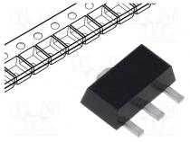 IC  voltage reference source  2.495V  ±2%  SOT89  reel,tape  100mA