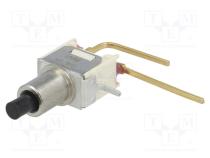 Переключатель  кнопочный  Пол  2  SPST  0,4A/20ВAC  0,4A/20ВDC