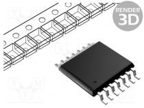 IC  operational amplifier  1.3MHz  Ch  4  TSSOP14  2.3÷5.5VDC
