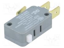 Microswitch SNAP ACTION  without lever  SPDT  5A/250VAC  Pos  2