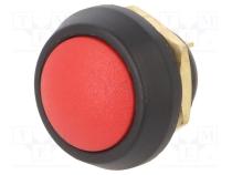 Switch  push-button  Pos  2  SPST-NO  0.125A/125VAC  0.1A/50VDC