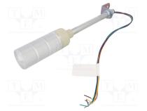 Сигнальная колонна  красный/оранжевый/зеленый  LED  24ВDC  24ВAC