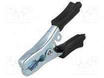 Crocodile clip  40A  Grip capac  max.15mm  Overall len  80mm
