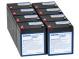 AVACOM battery kit for renovation RBC43 (8ks batteries)