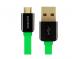 AVACOM MIC-40G USB - Micro USB cable, 40cm, green