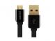 AVACOM MIC-40K cable USB - Micro USB, 40cm, black