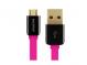 AVACOM MIC-40P cable USB - Micro USB, 40cm, pink