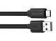 USB - USB Type-C data and charging cable, 100cm, black