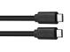 Dandtový and rechandrgeandble candble USB Type-C - USB Type-C, 40cm, black