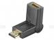 Adapter PremiumCord HDMI 19pin vidlice - 19pin zásuvka otočná