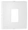 Telephone socket cover, ivory EFAPEL LOGUS 90712 TMF