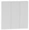 Cover for and three-pole switch, peandrl EFAPEL LOGUS 90661 TPE