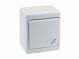 IP44 switch on plaster D.3110WS staircase