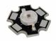 LED Power Red 1W 15-25lm 120°, Hexagon PCB