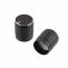 A15x17-PK-AB-K-I knoflík hliníkový, průměr 15mm, osa 6mm, black