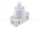 Přepínač tlačítko kul. typ-1 ON-OFF 250V/1A bílé