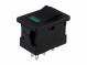 Panel-mounted rocker switch with latching P-DS850LED-G