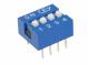 DIP switch for PCB DIP 04 BLUE