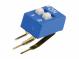 DIP switch for PCB DIP 02 BLUE 90° ECE