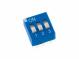 DIP switch for PCB DIP 03 BLUE