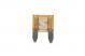 Mini car fuse 5A light brown