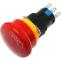 HBS1-AY-22TSD stop button, non-illuminated, 2-pole, OFF-ON/ON-OFF, 5A/250V