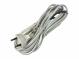 JT001 H03VVH2-F 2x0.75, white, 5m power cable FLEXO