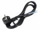 JT003 H05VV-F 3x1.5, black, 2m power cable FLEXO