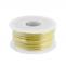 UL-1007 0.5mm PVC yellow 25m insulated wire