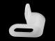 Cable clamp - adjustable KSS PC-0406, 4.8-6.4mm, nylon, white