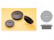 Plastic hole cap KSS MSP-40 x 1.5, nylon, black