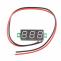 Voltmeter module 5-30V DC, red, 2 wires