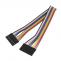 Connecting wire, 10 pins, 20cm, F/F
