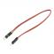 Connecting wire, 2 pins, 20cm, M/M