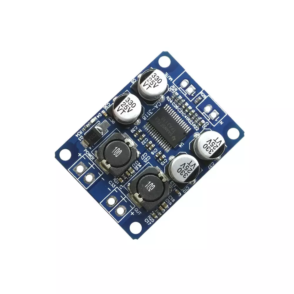 CREATALL CA-3118 Digitální audio zewithilovač PBTL 1x60 W (Mono) with čipem TPA3118