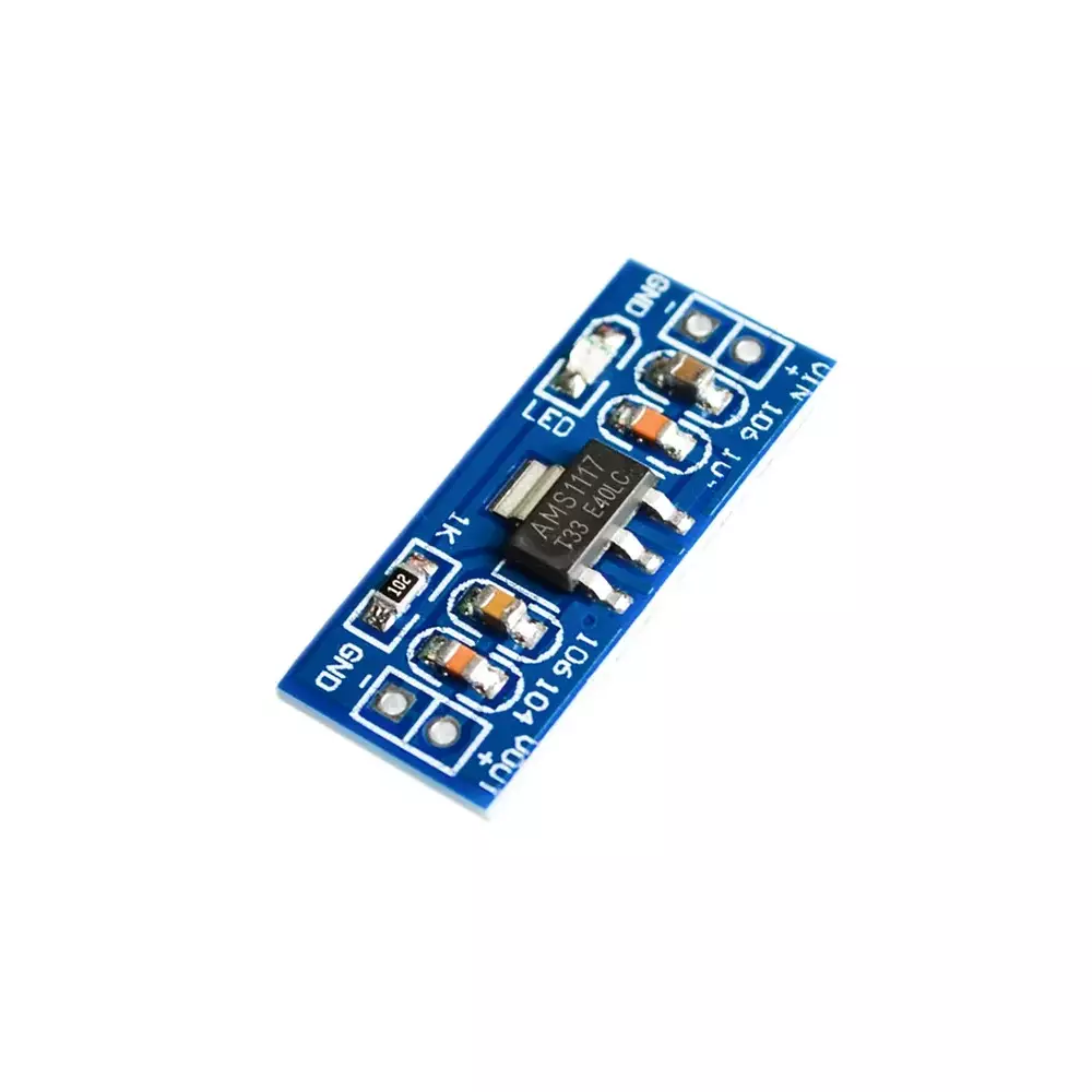 CREATALL AMS1117 3.3V DC/DC forpájecí modul 4.5–7 V for 3.3 V/0,5A