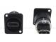 HDMI connector NEUTRIK NAHDMI-W-B