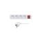 Solight PP33 extension cord 230V, 5m, 4x socket with switch