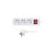 Solight PP11 extension cable 230V, 2m, 3x socket with switch