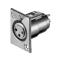 GOOBAY XLR 3pin socket into panelu 