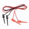 IC CLIP R/B set of measuring cables with hooks