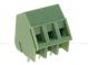 Screw terminal block for PCB ARK103/3