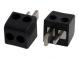 Speaker connector screw direct black