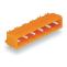 WAGO 231-935/001-000 svorkovnice 5pól, rozteč 7,62mm, 10A/300V, vstup 90°, pružina