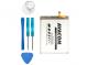 Battery for Samsung Galaxy A20, A30, A30s, A50, A50s, Li-Ion 3,85V 4000mAh (replacement EB-BA505ABU)