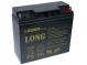 Leaden accumulator Long 12V 20Ah DeepCycle AGM - F3