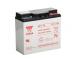 Yuasa 12V 17Ah leaden accumulator M5
